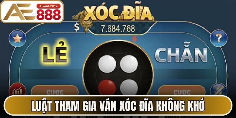 Xóc Đĩa - Điểm Đến Giải Trí Hấp Dẫn Nhất Mỗi Ngày AE888 2 Luật tham gia ván xóc đĩa không khó